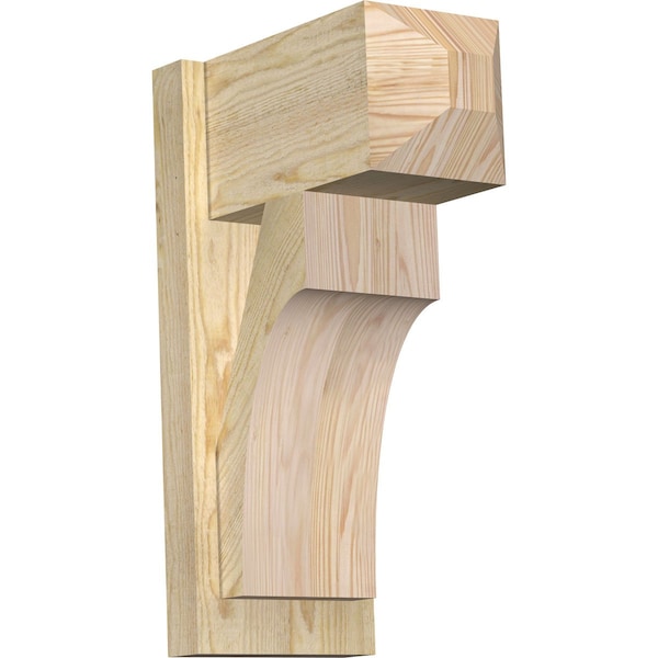 Ekena Millwork Westlake Craftsman Rough Sawn Outlooker, Douglas Fir, 8"W x 14"D x 22"H OUT08X14X22WTL04RDF - main